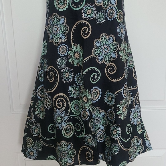 Ann Taylor Loft Floral Halter Dress Size 4 - Picture 4 of 9